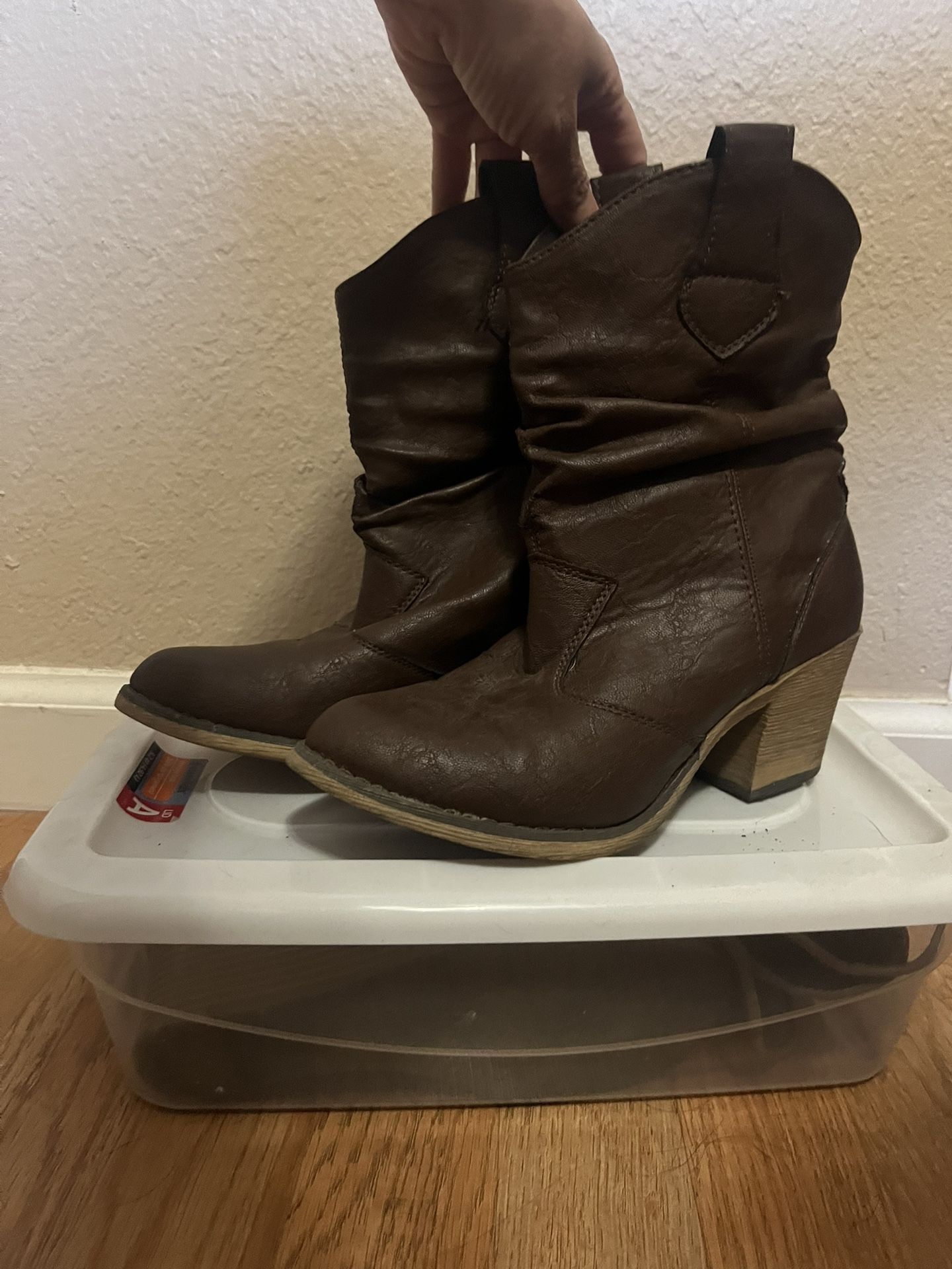 Women’s Cowboy Boot Faux Leather