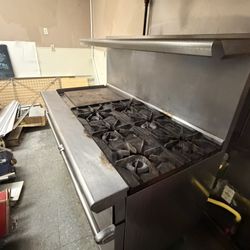 Industrial Stove And Fryer 