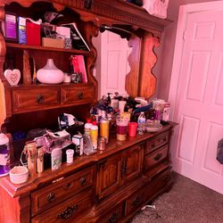 King Size Dresser Heavy Wood