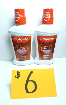 Colgate Optic White Advanced Mouthwashes 