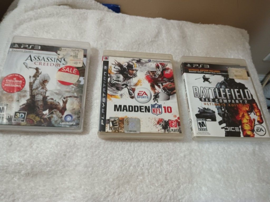 PS3 Game Bundle