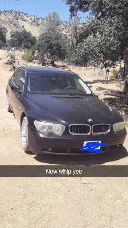 BMW 2002 725i forsale good condition just dirty outside