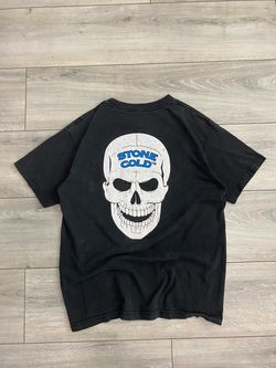 Stone Cold Steve Austin WWE Skull T-Shirt