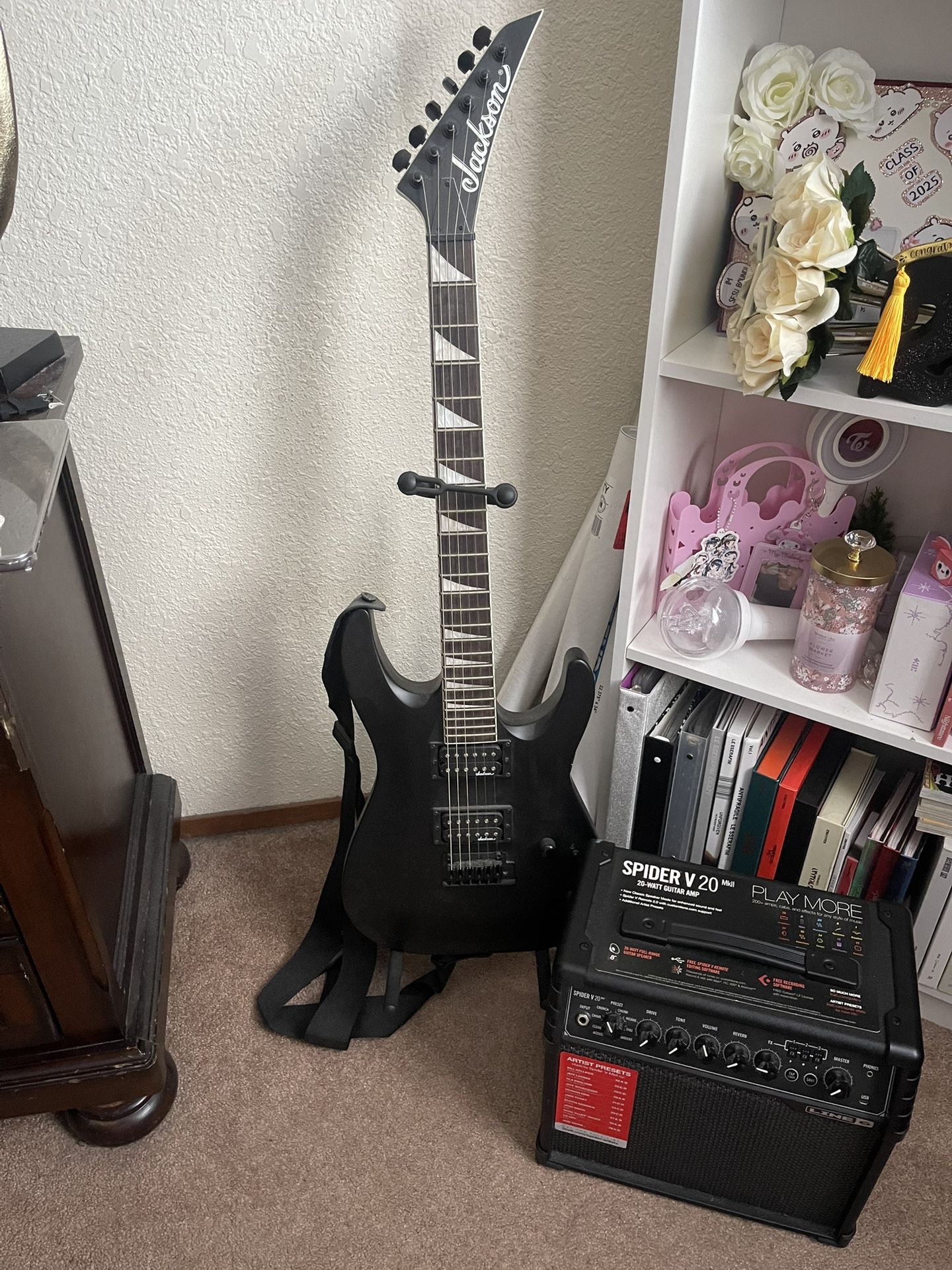 Complete Guitar Setup – Jackson Electric + Amp + Accessories