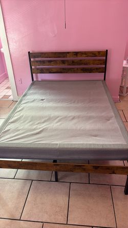 Bed frame and base frame