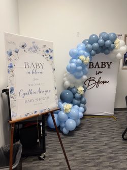 Free balloon garland