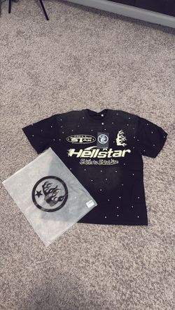Black and Cream Hellstar tee
