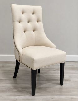 6 Cream Accent chairs *could deliver