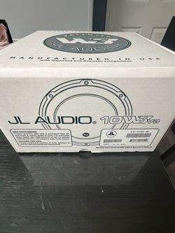 JL Audio 10w3v3-4 Subwoofer *NEW*