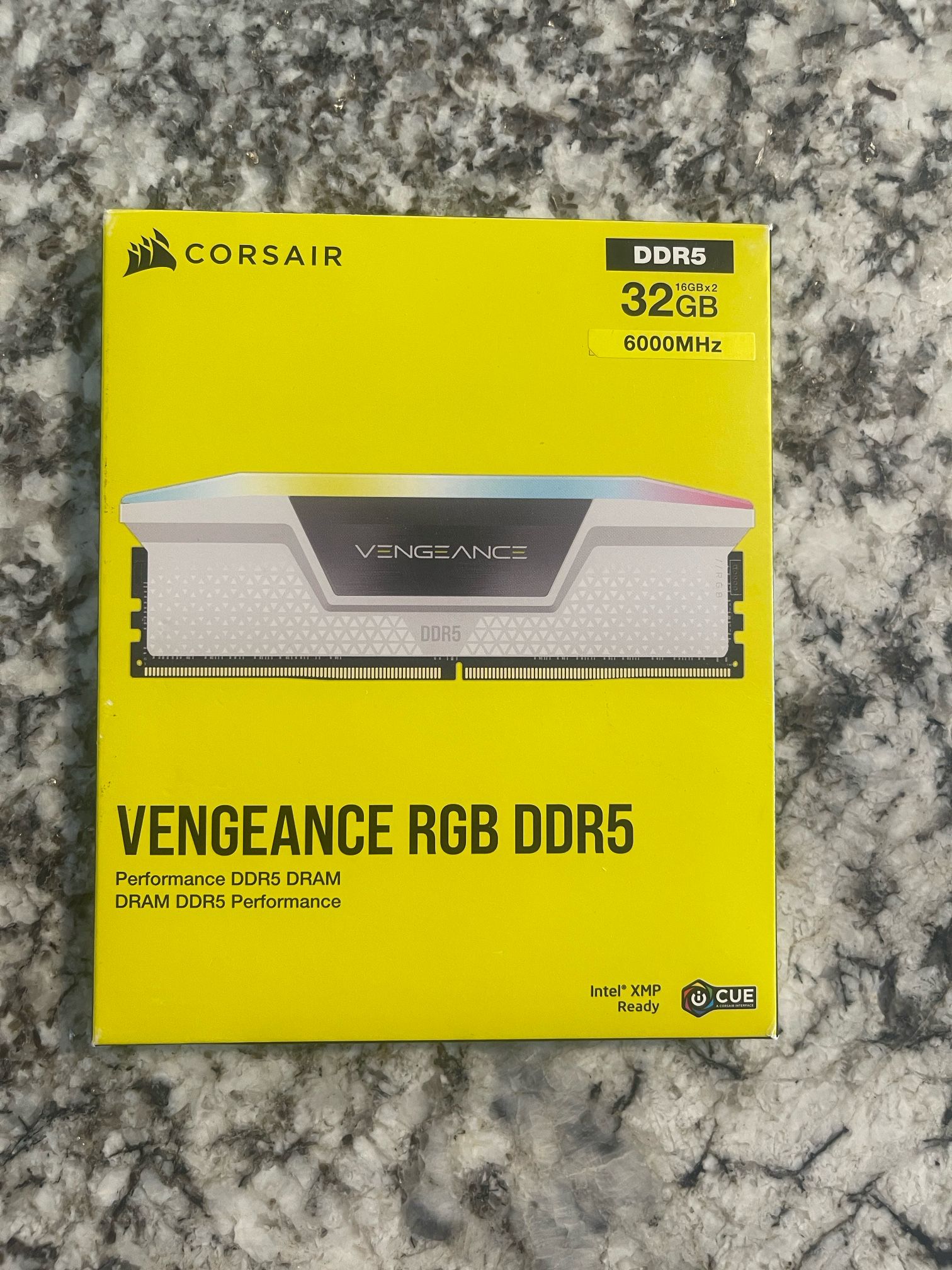 Corsair Vengeance RGB 32GB (2x16GB) DDR5 6000MHz