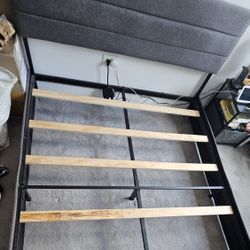 Upholstered Queen Bed Frame (Disassembled)