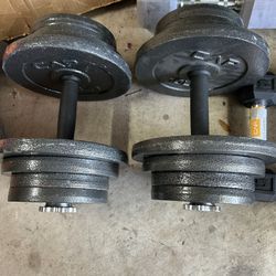 New pair of 60lb dumbbells. 120lb in total
