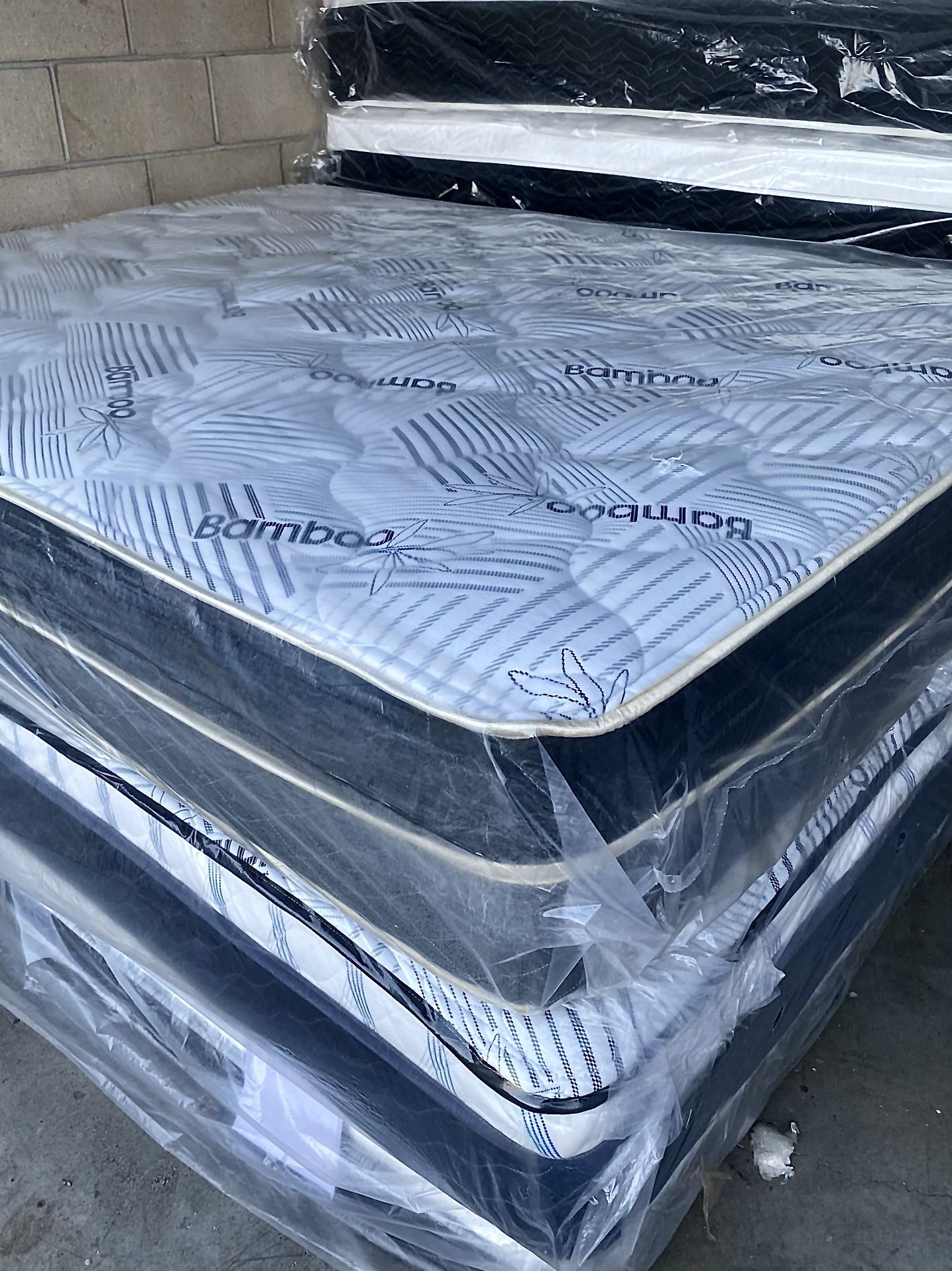 Eastern King Pillow Top Set And / Or / Memory Foam ALL SIZES AVAILABLE