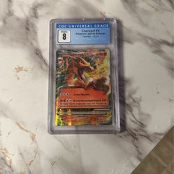 Russian CGC Mint 8 Charizard