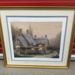 Thomas Kincade Print With Certificate 