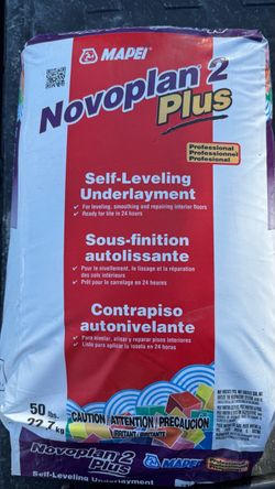 Mapei self leveling compound 50lbs