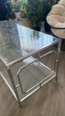 glass coffee table