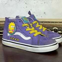Vans The Simpsons Toddler Girl Sneakers Size 10