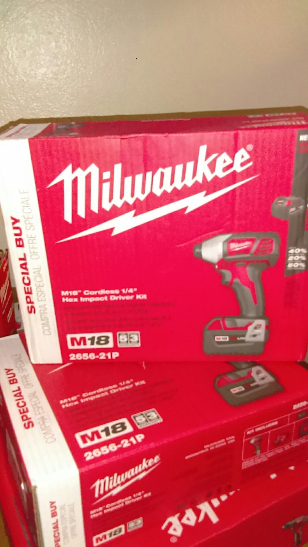 Milwalkey M18 fuel series cordless impact drill