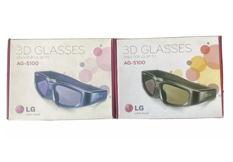 Cava No esencial estómago 2 Pair LG 3D Glasses AG-S100 for LG 3D TV Rechargeable for Sale in Gilbert,  AZ - OfferUp