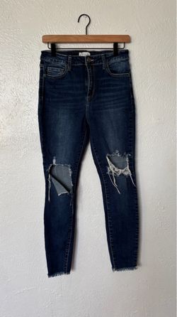 CELLO Juniors blue ripped skinny jeans size 4