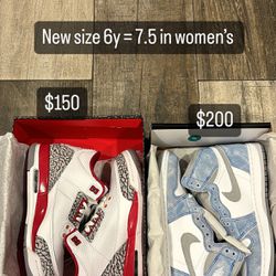 New Nike Air Jordan 1 & Jordan 3 