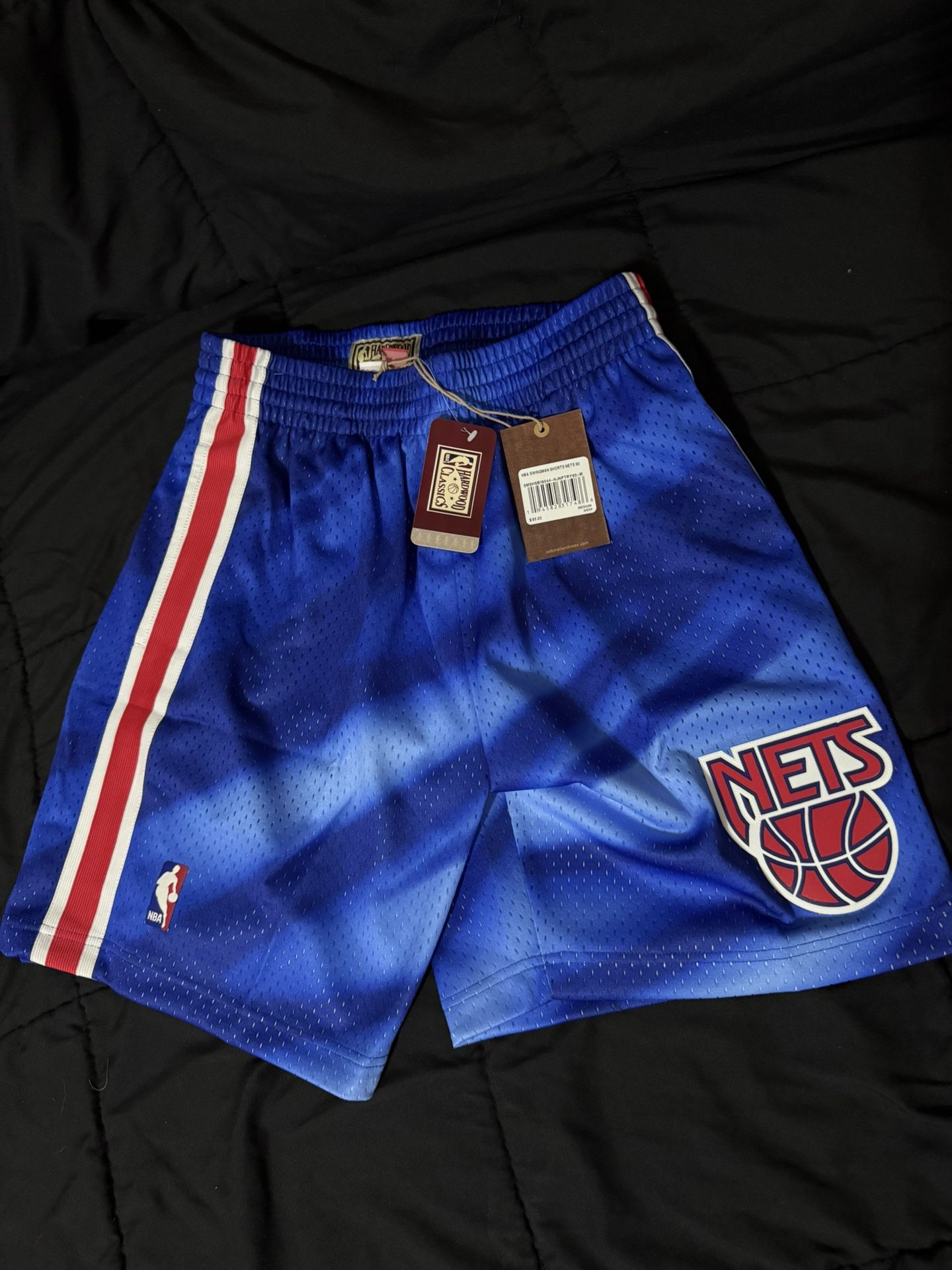 New Jersey/Brooklyn Nets Mitchell and Ness Retro Shorts