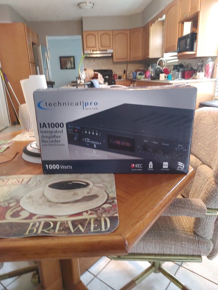 Technical Pro IA 1000 Amplifiers Recorder