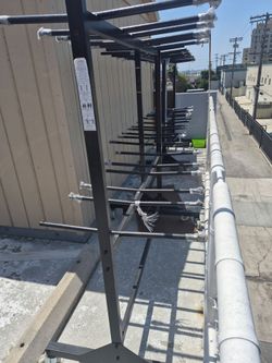 3 Chair racks holds 85