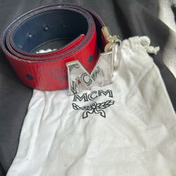 mcm belt (authentic but used)
