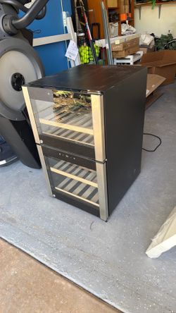 wine fridge small