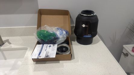 New garbage disposal