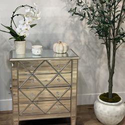 Mirrored Cabinet With Drawers 