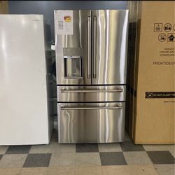 Ge Cafè 4 Door French Door Refrigerator With Water Dispenser And Flexzone Drawer 4T