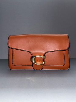 Coach Tabby Leather Clutch Bag