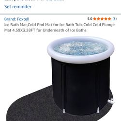 Hot/cold Plunge Set Up 