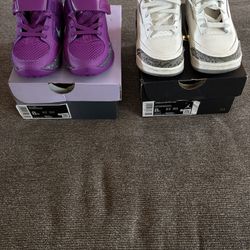 Air Jordan 3 Retro and Nike Ja 2