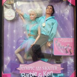 Olympic Skater Barbie & Ken