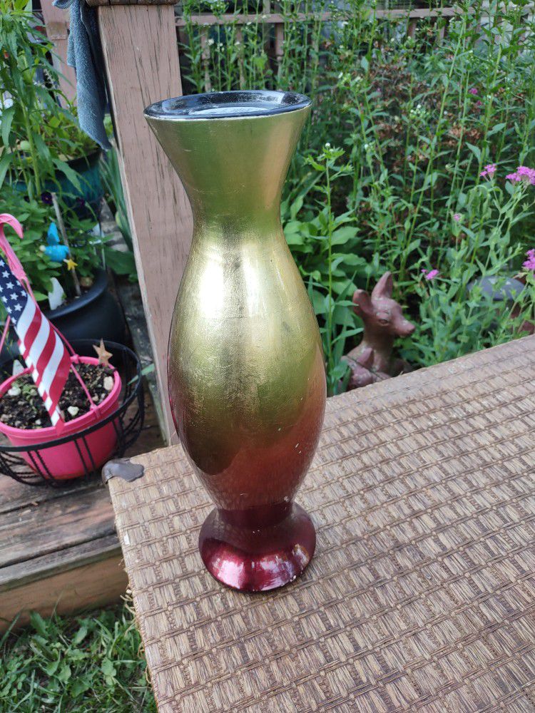 Large Biolage Vase Candle holder, Heavy, Nice