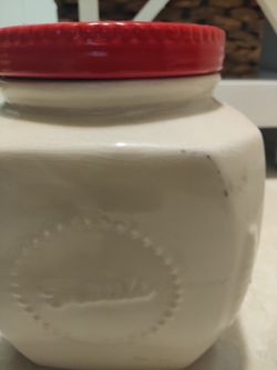 Sugar/flour/tea/ coffee containers 