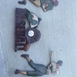 Boys Room Decor Baseball And Football 