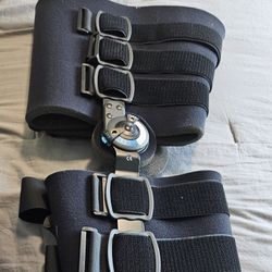  Post-Op Knee Brace with ROM Fast Set Hinge Gently Used Like New