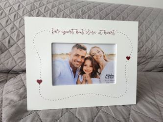 Far Apart But Close At Heart 4x6 Photo Frame