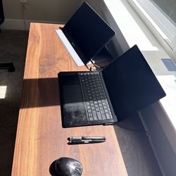Study desk with shelves