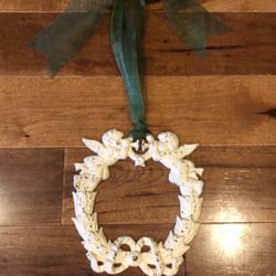Shabby Chic Wrought Iron Wreath