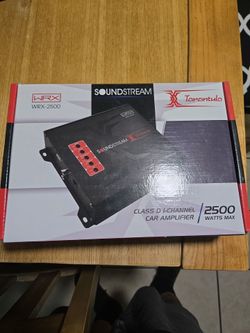 Soundstream Class D 1-channel Car Amplifier