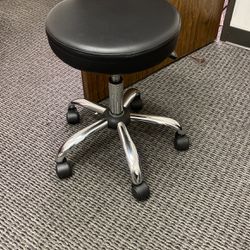 Swivel Rolling Stool Round Chair