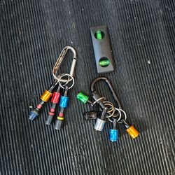 Bit holder Keychain.
