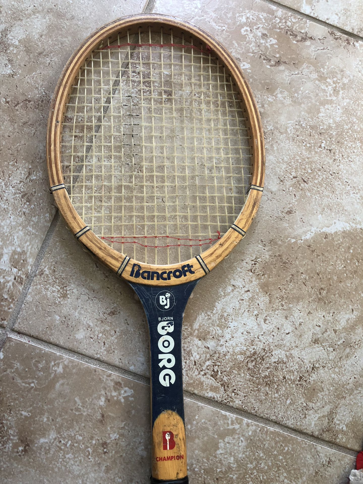 Vintage BJORN borg tennis racquet