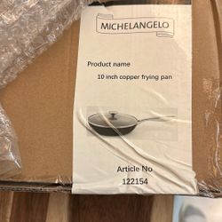 Michelangelo 10 Inch Copper Frying Pan